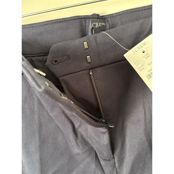 J.Crew Kallie Straight Leg Pant in Navy Size 16 - Picture 7 of 8